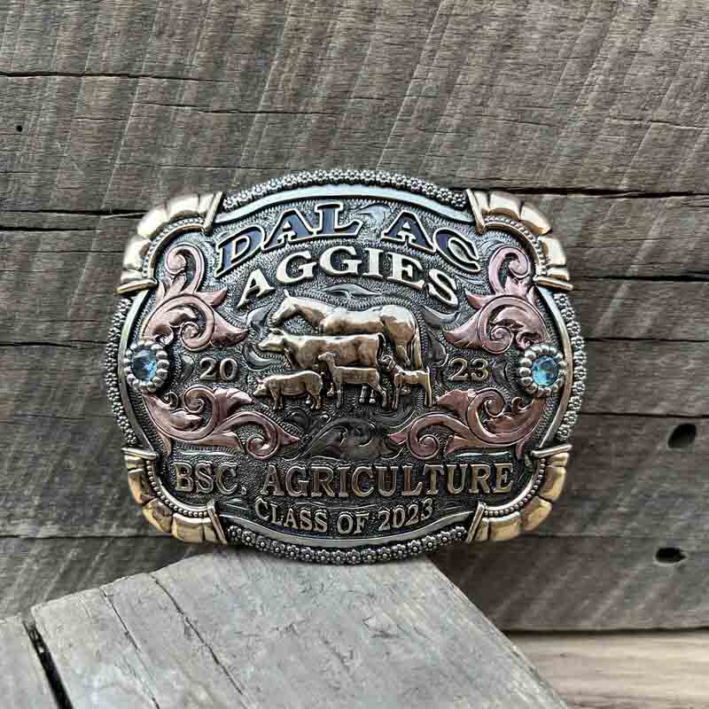 Agriculture Senior Buckle - Class of 2023 - Custom Buckles 1